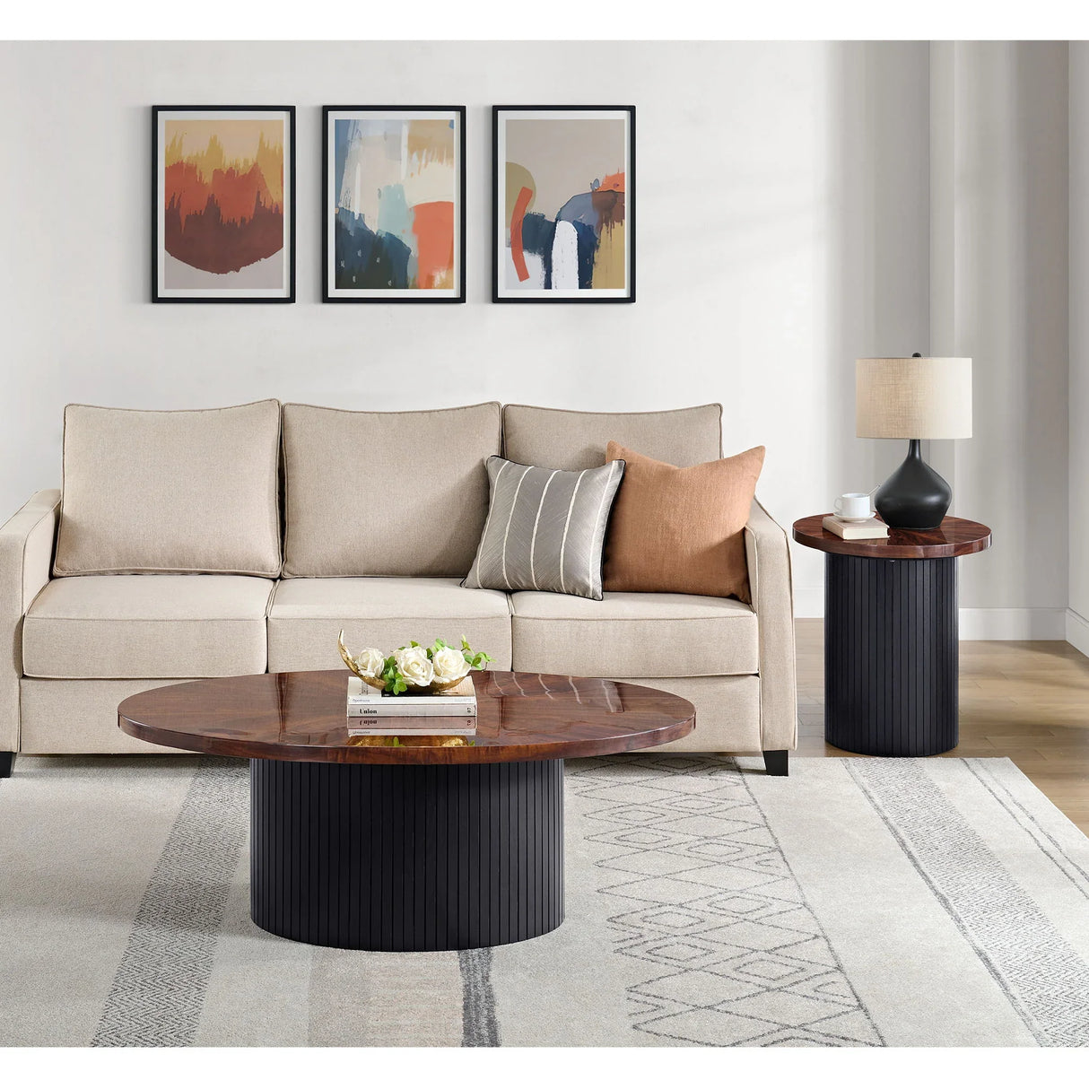 Rosemond - 2 Piece Occasional Table Set - Cherry