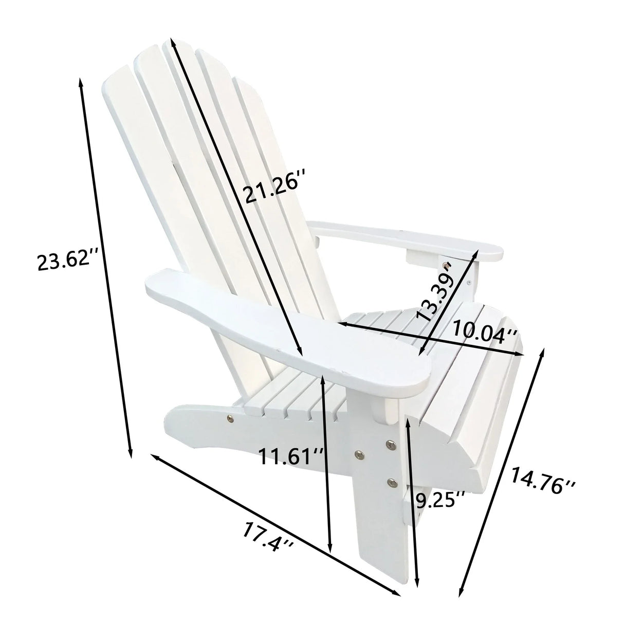Outdoor Or Indoor Children Adirondack Chair - Furniture Home Direct