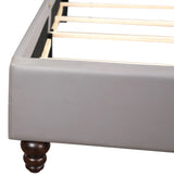 Nailhead Bed Transitional Vibrant - Furniture Home Direct
