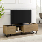 Contemporary Low Profile TV Stand - Furniture Home Direct