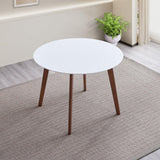 Carlton - Dining Table - Brown / White - Furniture Home Direct
