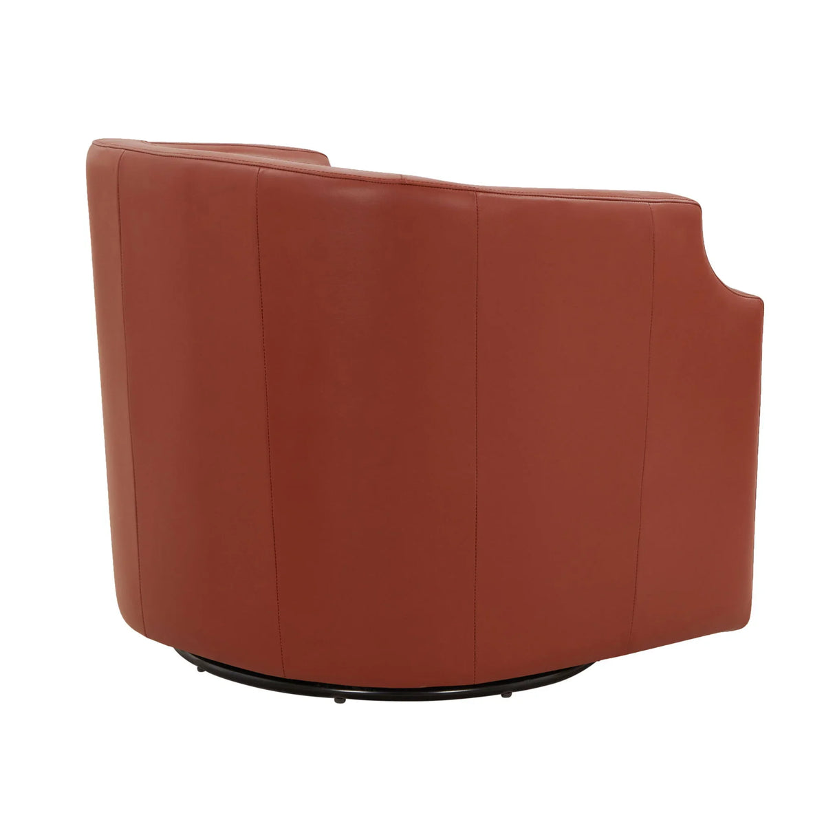 Emmett - Swivel Glider Barrel Chair With Clip Arm Design - Furniture Home Direct