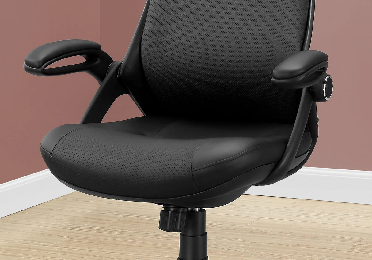 Office Chair, Adjustable Height, Swivel, Ergonomic, Armrests, Contemporary & Modern - Furniture Home Direct