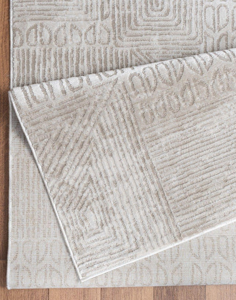 Elegance - 5'3" X 7'3" Area Rug - Ivory - Furniture Home Direct