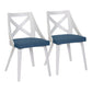 Charlotte - Farmhouse Side Chair (Set of 2) - Furniture Home Direct