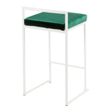 Fuji - Simple Elegance, Contemporary Stackable Counter Stool - Furniture Home Direct
