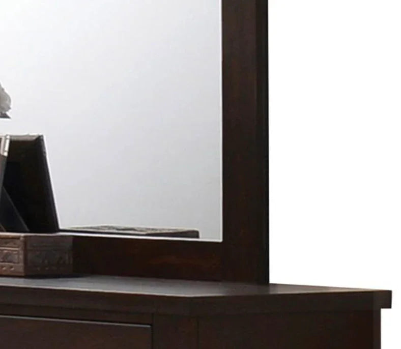 Panang - Mirror - Mahogany - Furniture Home Direct