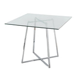 Cosmo - Contemporary Square Dining Table Legs - Furniture Home Direct