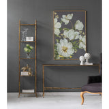 Botanical Wall Art Prints, Home Decor For Living Room Dining Room Bedroom Hallway - Gold - Furniture Home Direct