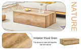 Coffee Table Modern MDF Sleek Contemporary Natural Wood - Furniture Home Direct