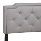 Button Tufted Bed Charming For Cozy Spaces - Furniture Home Direct