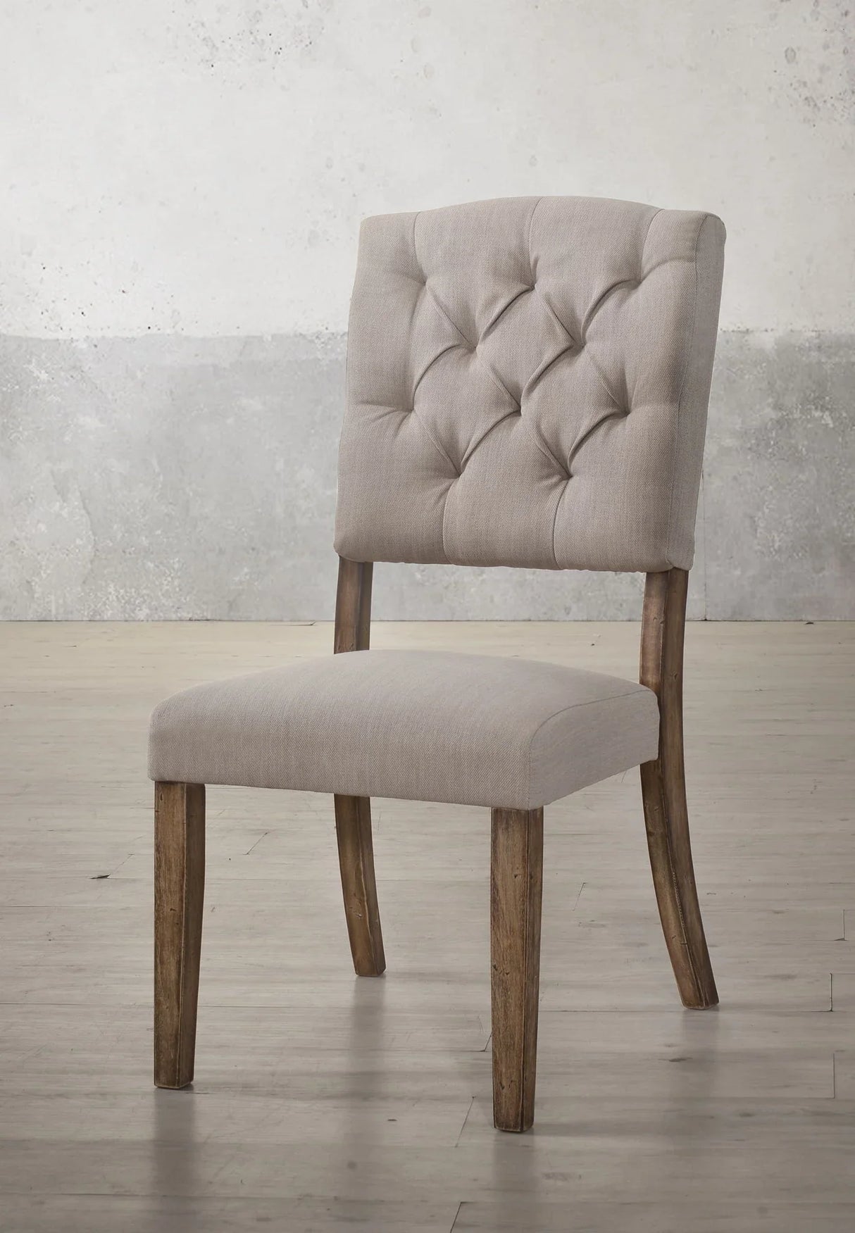 Bernard - Weathered Side Chair (Set of 2) - Furniture Home Direct