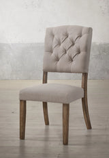 Bernard - Weathered Side Chair (Set of 2) - Furniture Home Direct