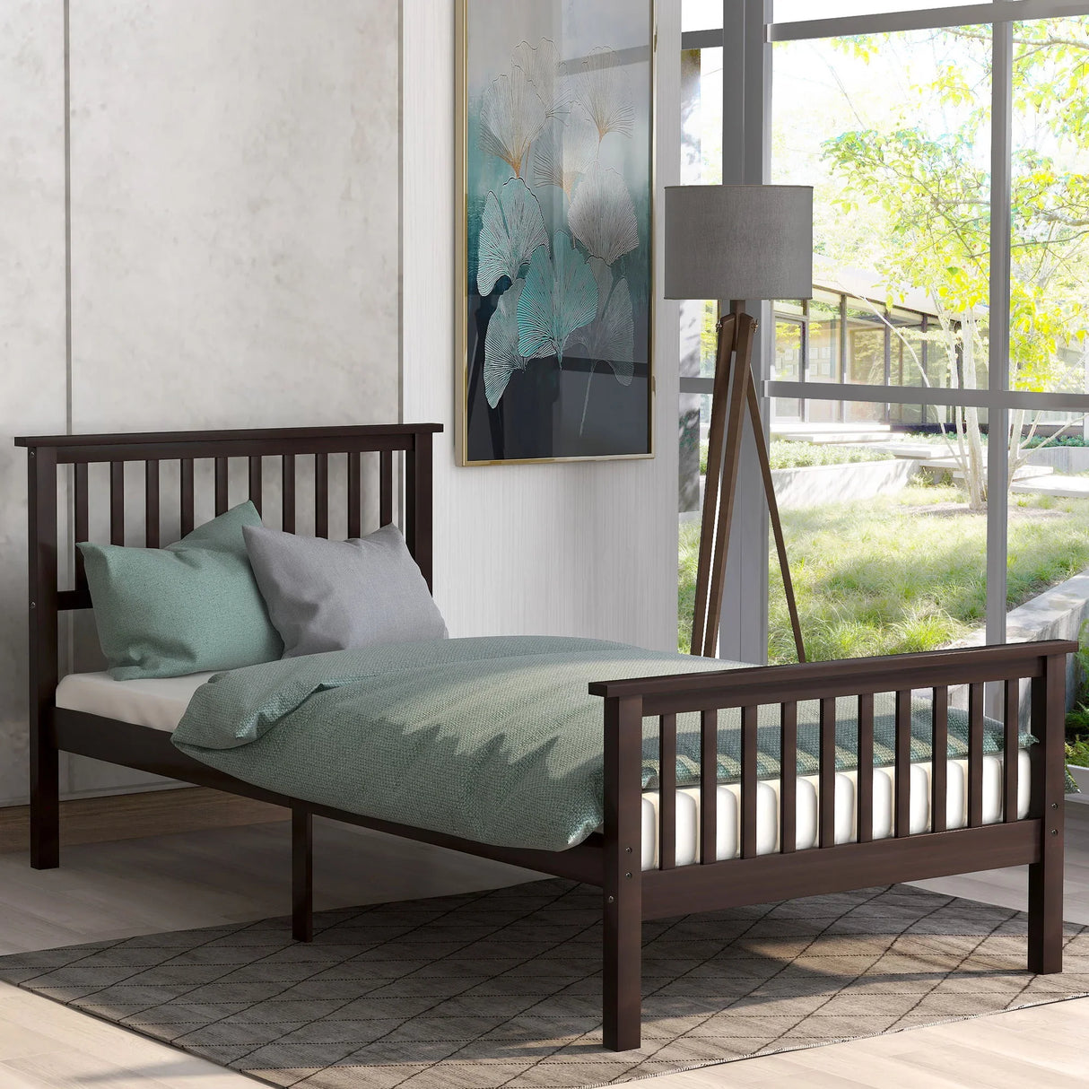 Platform Bed With Headboard And Footboard - Furniture Home Direct