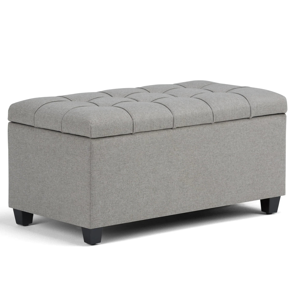 Sienna - Upholstered Storage Ottoman Bench - Furniture Home Direct