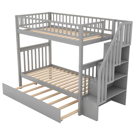 Bunk Bed With Staircase - Furniture Home Direct
