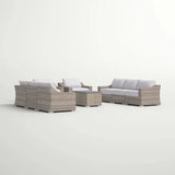 Stylish Sofa Seating Group With Cushions Perfect For Outdoor Gatherings - Furniture Home Direct