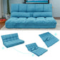 Double Chaise Lounge Sofa Floor Couch And Sofa With Two Pillows - Furniture Home Direct