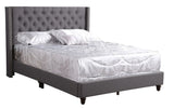 Nailhead Bed Transitional Vibrant - Furniture Home Direct
