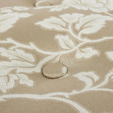 Yolanda - Round Upholstered Accent Ottoman - Furniture Home Direct