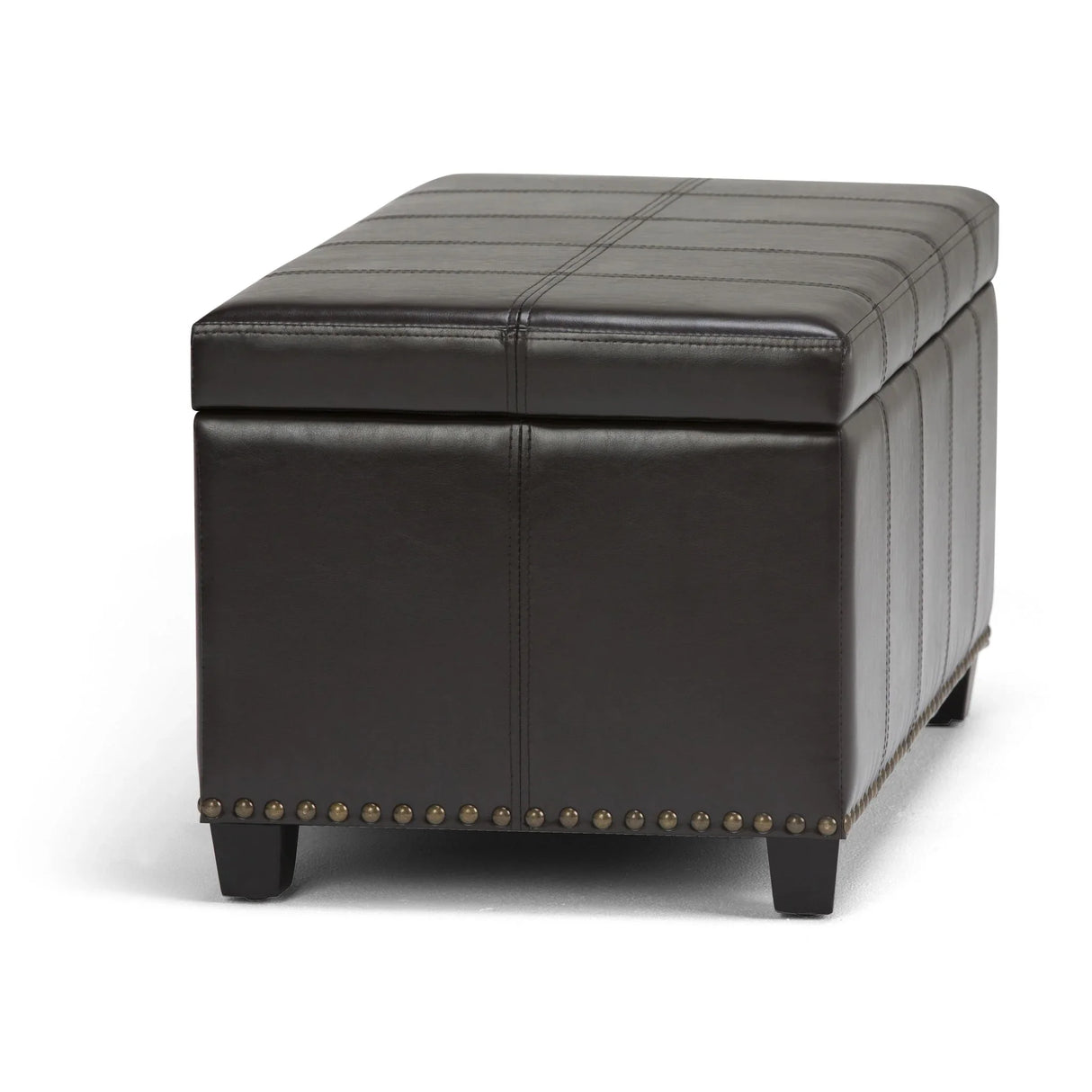 Amelia - Transitional Storage Ottoman Bench - Furniture Home Direct