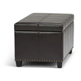 Amelia - Transitional Storage Ottoman Bench - Furniture Home Direct