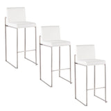 Fuji - Contemporary And Modern Elegance High Back Barstool - Furniture Home Direct