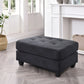 Chic Contemporary Ottoman - Furniture Home Direct