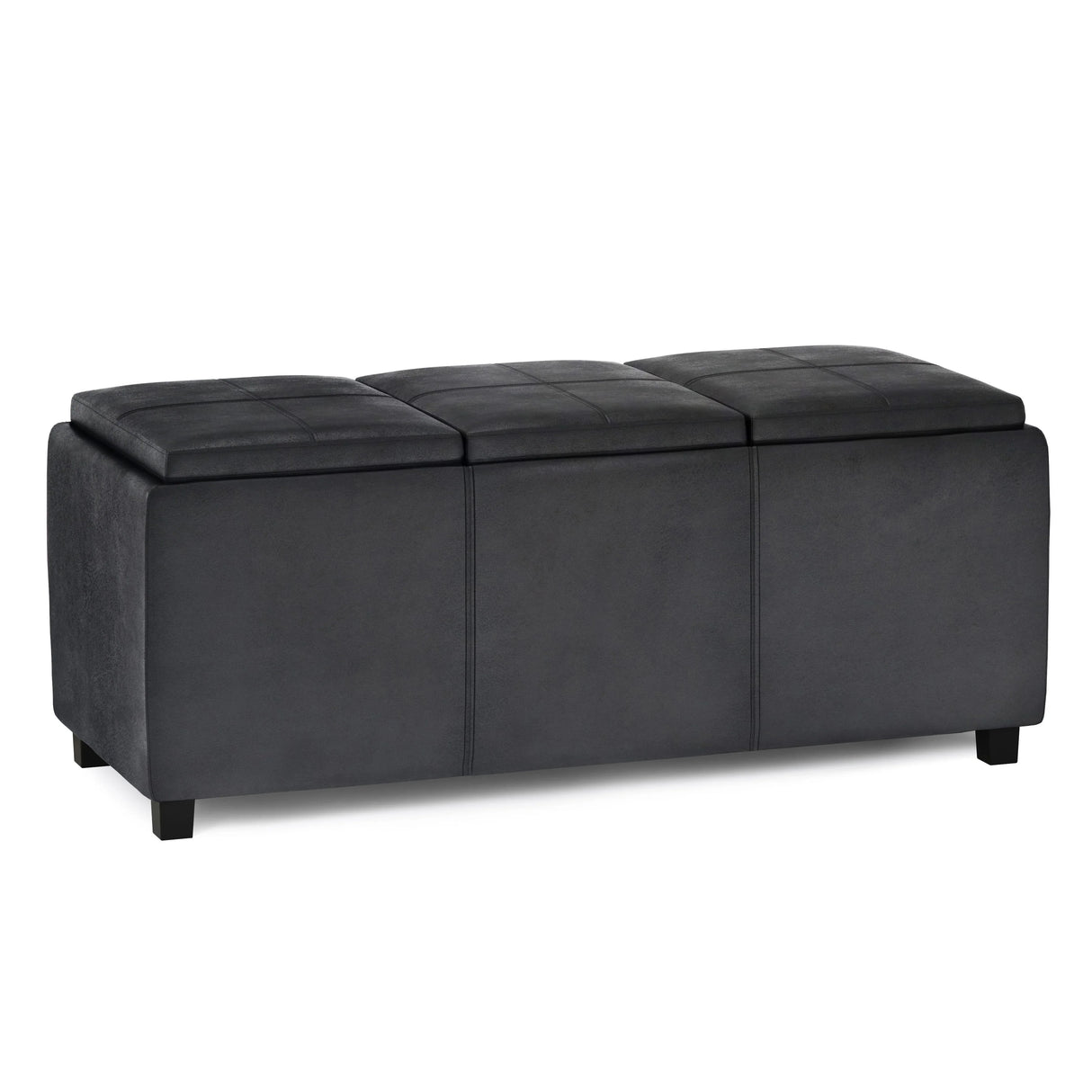 Avalon - Multi Functional Storage Ottoman - Furniture Home Direct