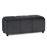 Avalon - Multi Functional Storage Ottoman - Furniture Home Direct