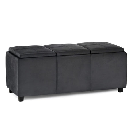 Avalon - Multi Functional Storage Ottoman - Furniture Home Direct