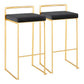 Fuji - Contemporary / Glam & Quality Construction Barstool - Furniture Home Direct