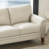 Westcott - Leather Loveseat - Furniture Home Direct