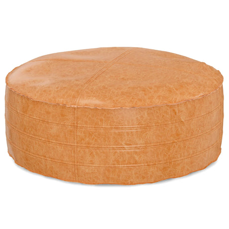 Brody - Round Pouf - Furniture Home Direct