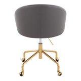 Claire - Stylish Design Contemporary / Glam Task Chair - Furniture Home Direct