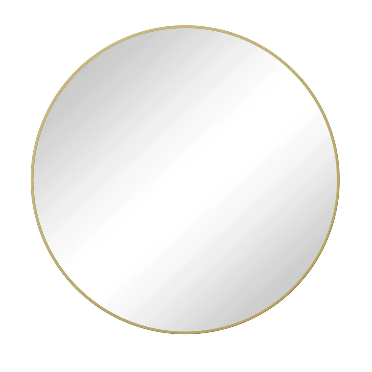 Wall Circular Mirror Metal Framed Mirror Round Vanity Mirror Dressing Mirror, For Bathroom, Living Room, Bedroom Wall Decor - Furniture Home Direct