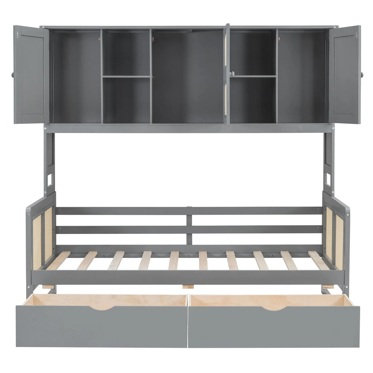 Daybed And All In One Cabinet And Shelf - Furniture Home Direct