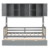 Daybed And All In One Cabinet And Shelf - Furniture Home Direct