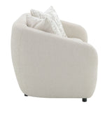 Etienne - Loveseat With 3 Pillows - Beige - Furniture Home Direct