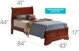 Louis Phillipe - Storage Bed - Furniture Home Direct