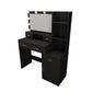Newly Designed Smart Mirror Dressing Table With Drawers And Storage Cabinet, Dressing Table With Dressing Pad For Bedroom, Dressing Room - Furniture Home Direct