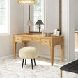 Dauphin - 3 Drawer Executive Desk - Furniture Home Direct