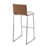 Mason Mara - Contemporary Fixed Height Barstool (Set of 2) - Furniture Home Direct