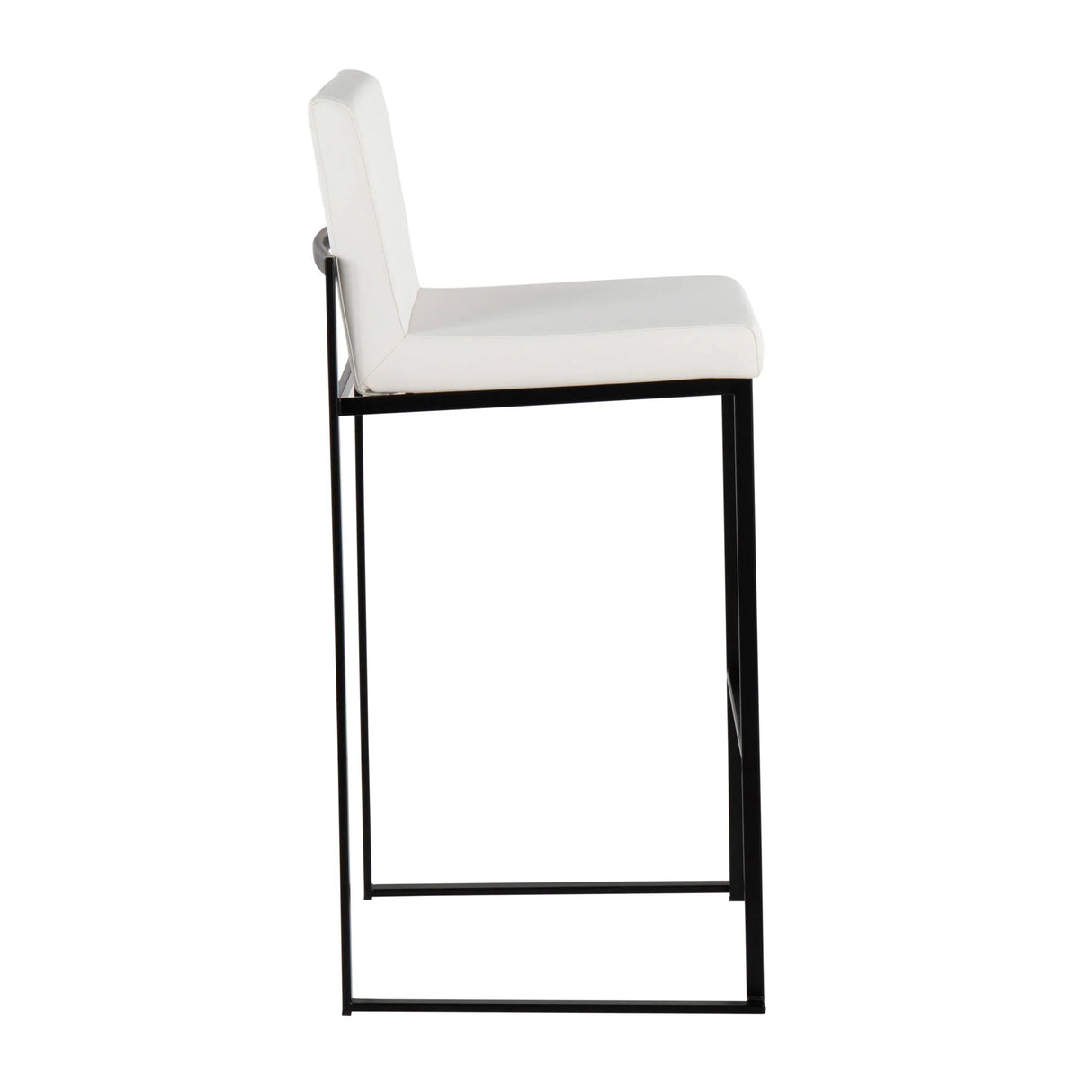 Fuji - Contemporary High Back Barstool Elegant Design - Furniture Home Direct