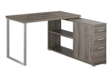 Computer Desk, Home Office, Corner, Left, Right Set - Up, Storage Drawers, L Shape, Laptop, And Contemporary & Modern - Furniture Home Direct
