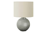 Lighting, Table Lamp, Modern - Gray / Cream - Furniture Home Direct