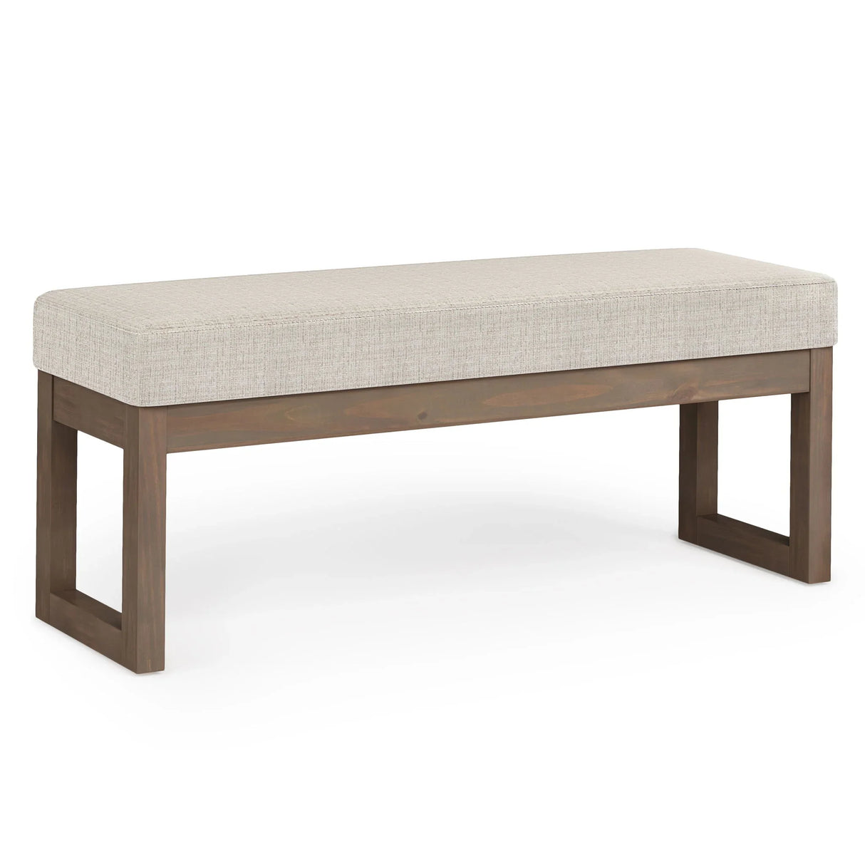 Milltown - Upholstered Ottoman Bench - Furniture Home Direct