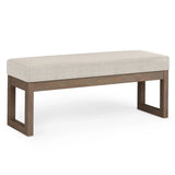 Milltown - Upholstered Ottoman Bench - Furniture Home Direct