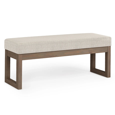 Milltown - Upholstered Ottoman Bench - Furniture Home Direct