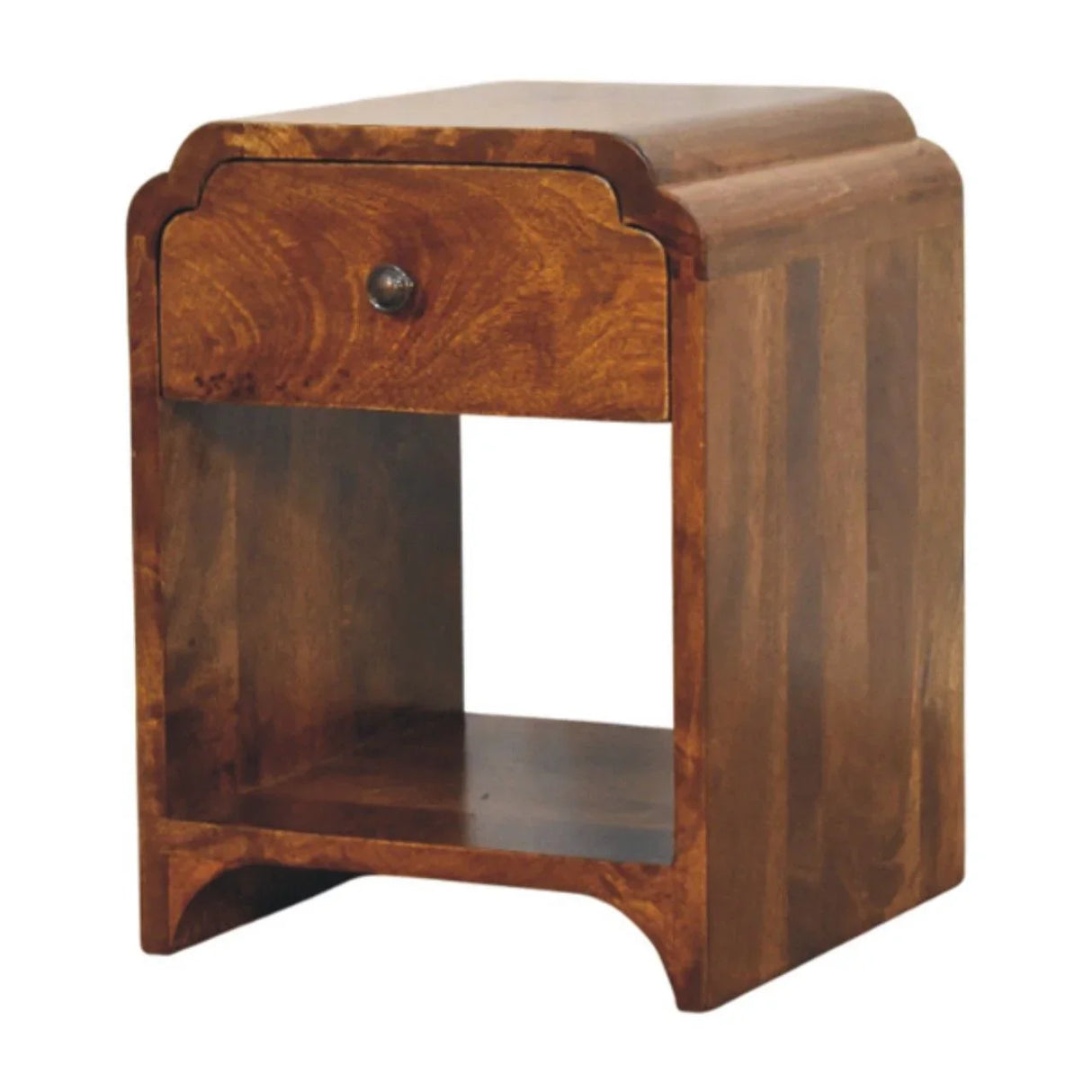 Newton - Mini Nightstand With A Drawer And Open Shelf - Furniture Home Direct